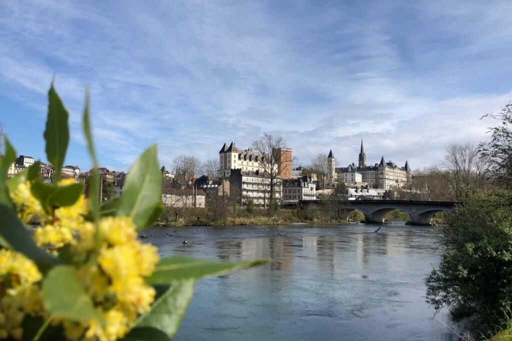 Magnolia : Superbe Deux-Pieces Quartier Du Chateau Pau Exterior foto